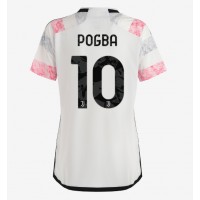 Juventus Paul Pogba #10 Udebanetrøje Dame 2023-24 Kortærmet